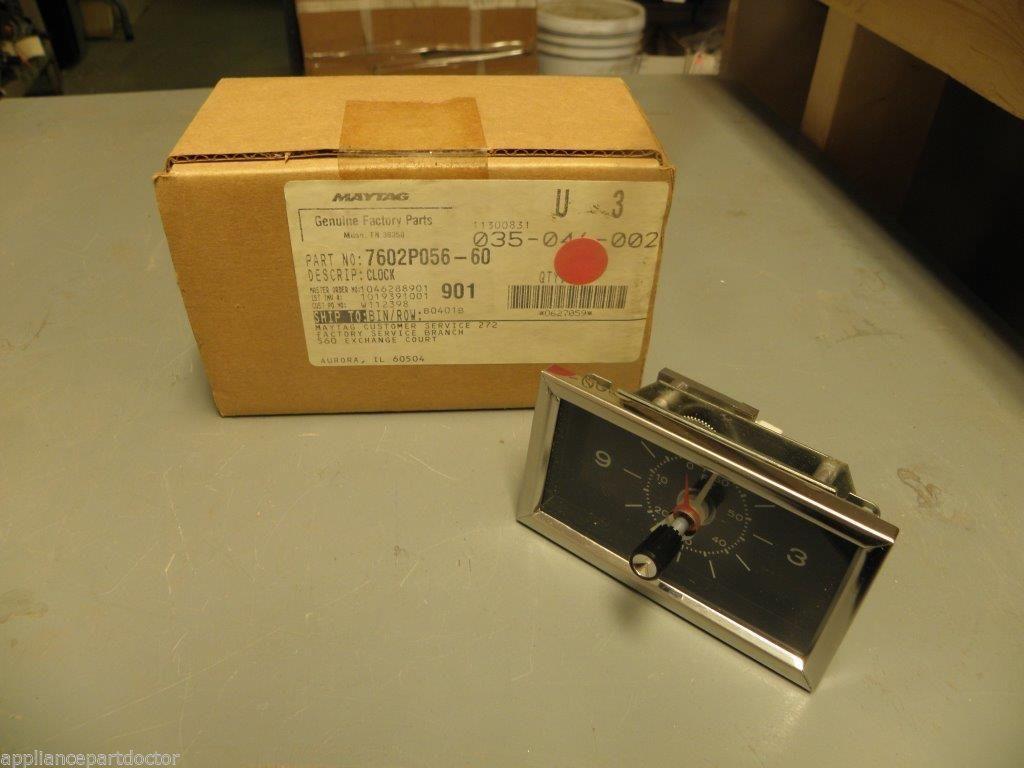 Magic Chef Maytag Stove 7602P056-60 Oven Clock NEW IN BOX Magic Chef Maytag Stove 7602P056-60 Oven Clock NEW IN BOX